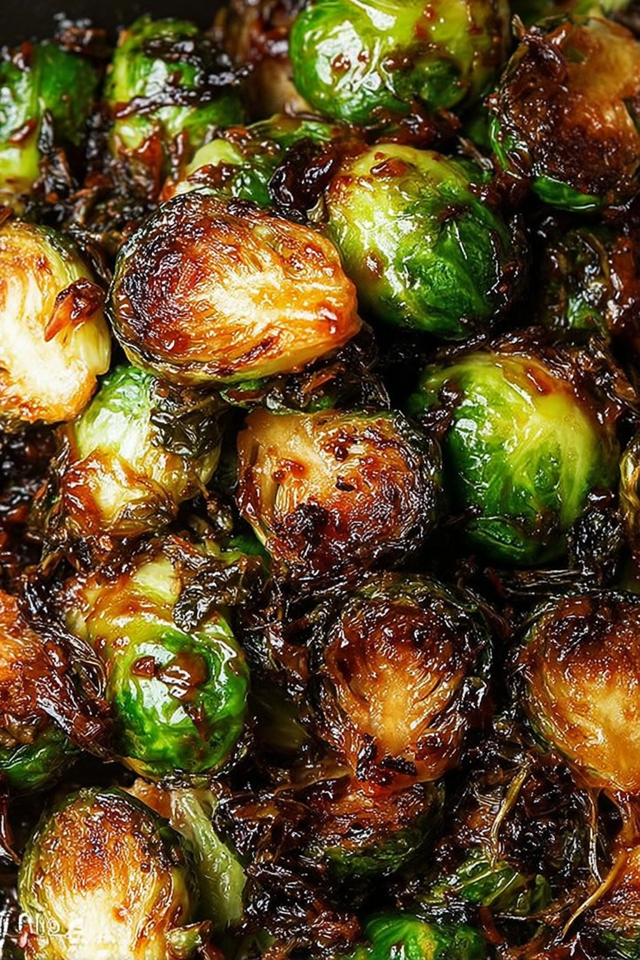 Crispy Honey Balsamic Brussels Sprouts image 2