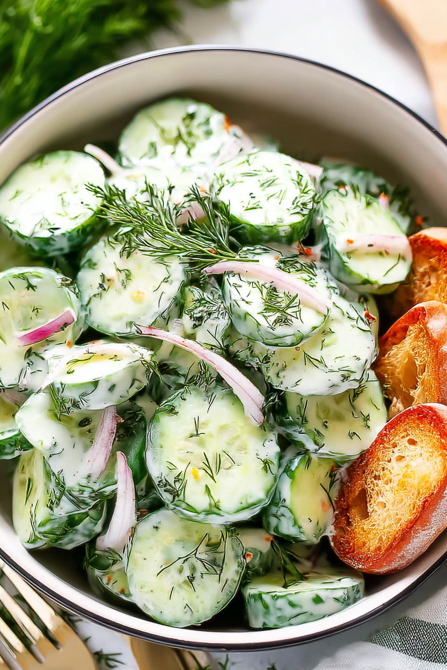 Cucumber Dill Salad image 2
