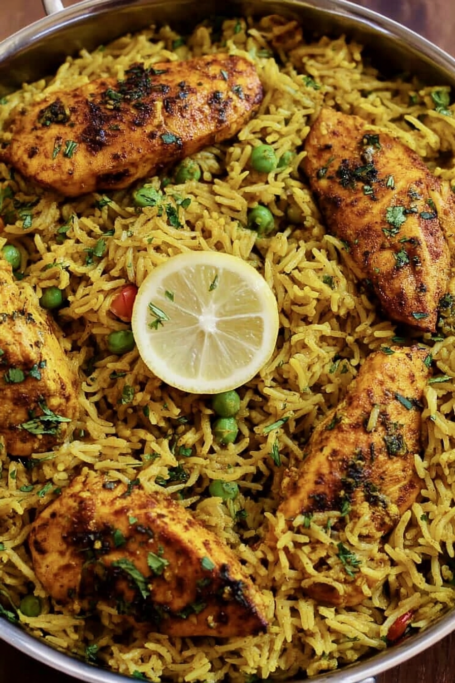 One Pan Mediterranean Chicken And Rice image 2