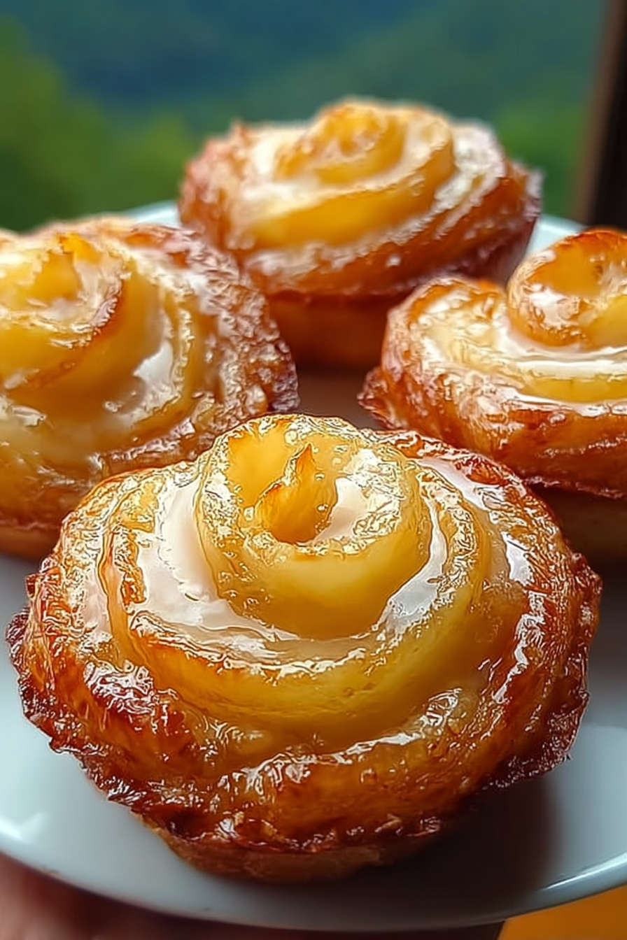Peach Pie Cruffins Recipe image 2