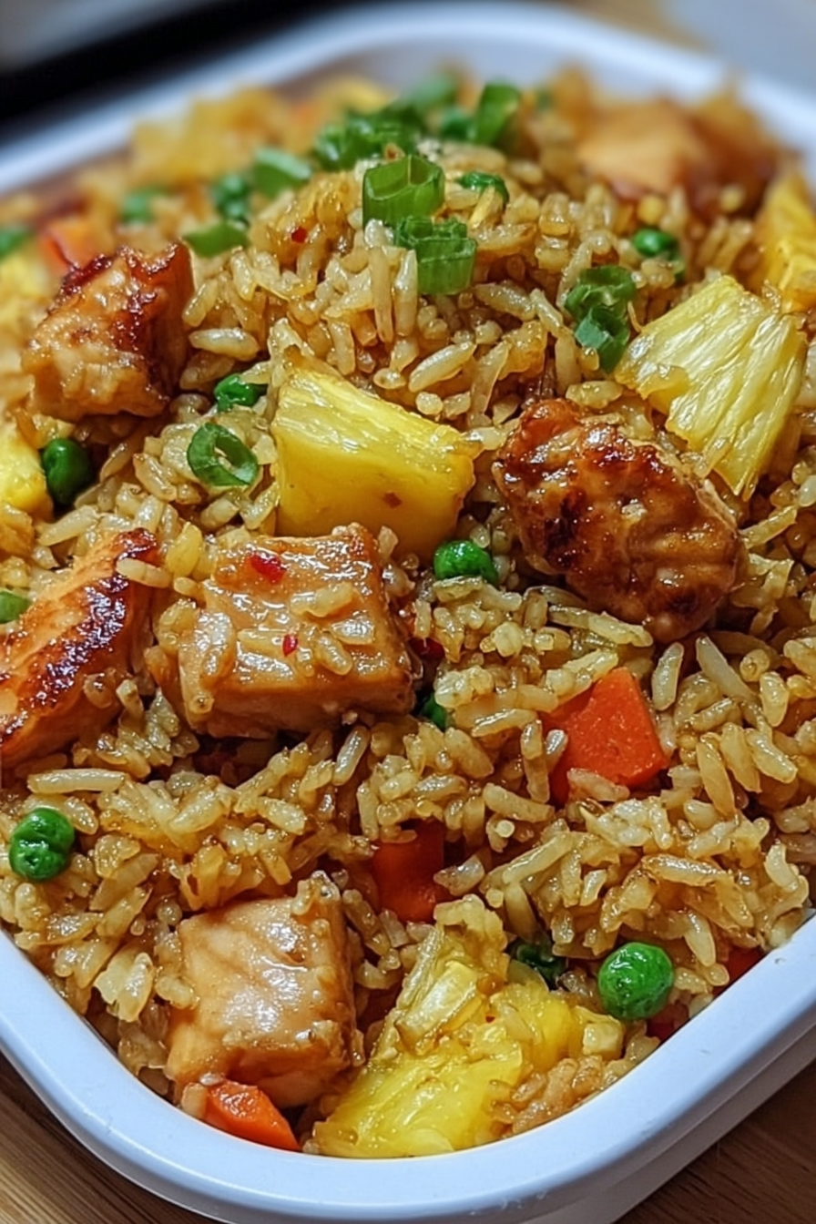 Pineapple Chicken Fried Rice image 2