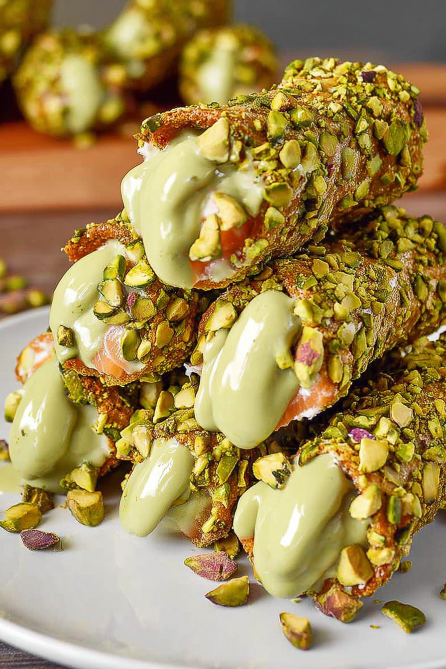 Pistachio Cannoli Recipe image 2