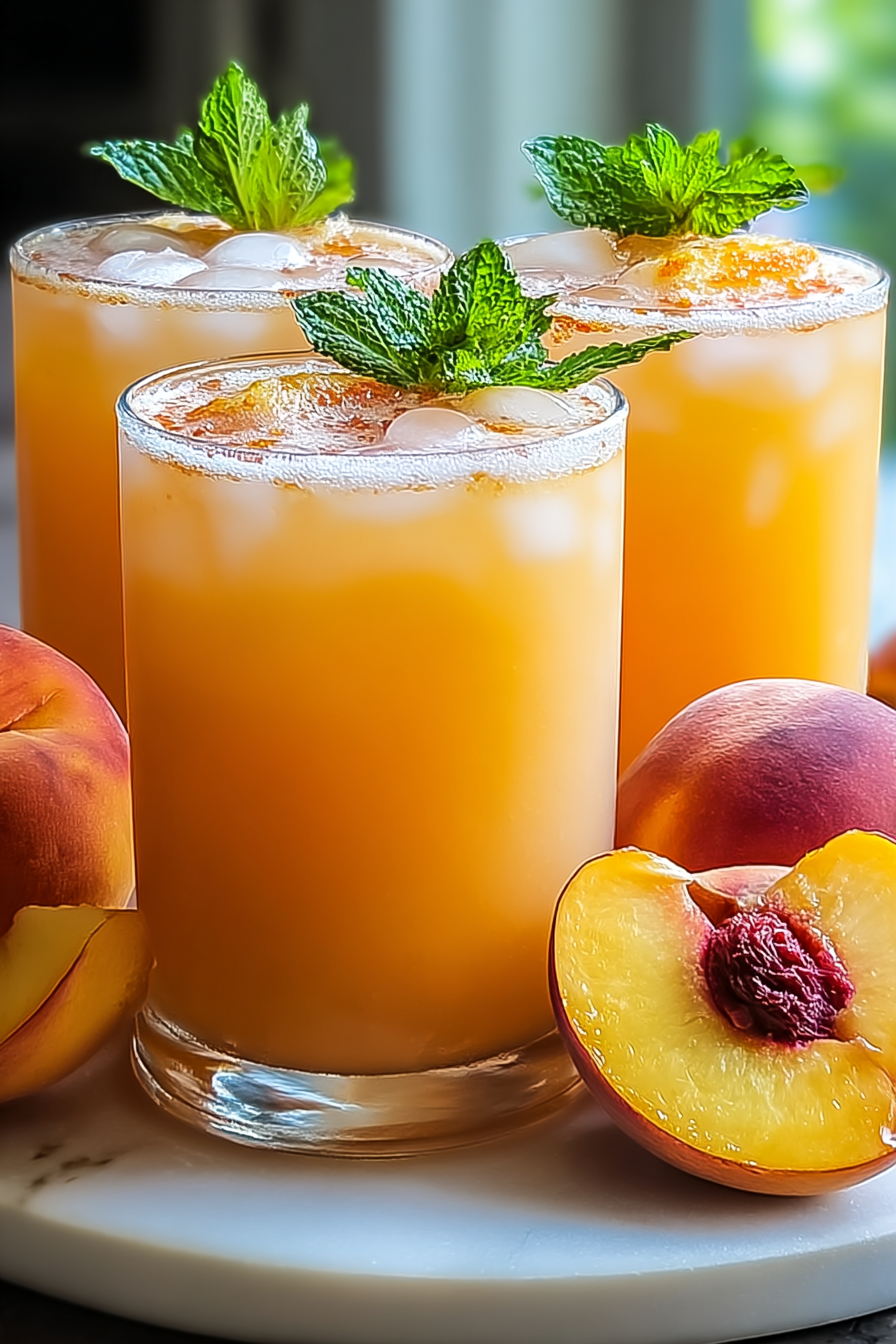 Refreshing Peach Lemonade image 2