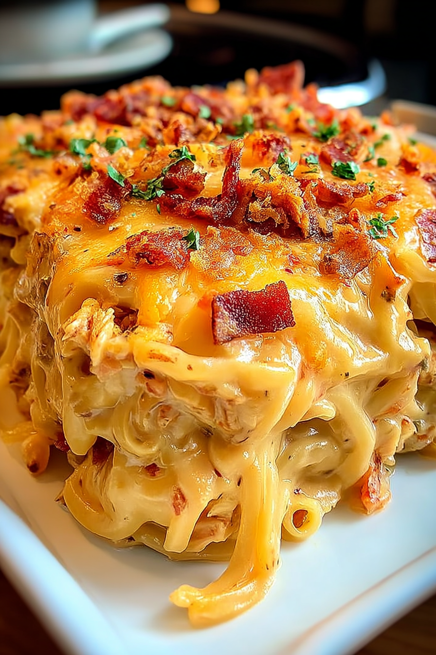 Spicy Southern Cheesy Chicken Spaghetti Casserole image 2