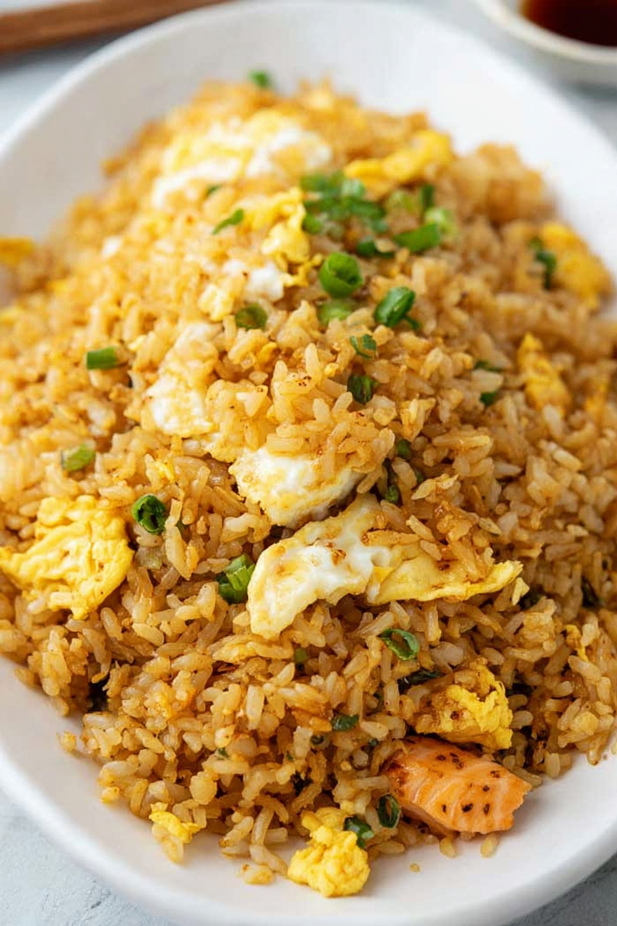 10 mins. Easy Egg Fried Rice (only 6 ingredients!) image 2
