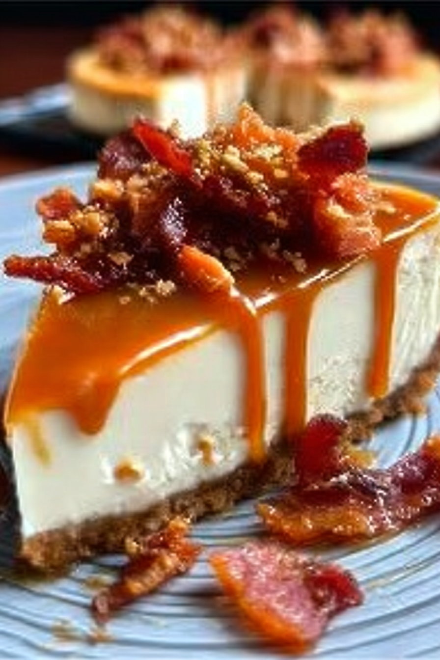 Peach nectar with vanilla Caramel Cheesecake image 2