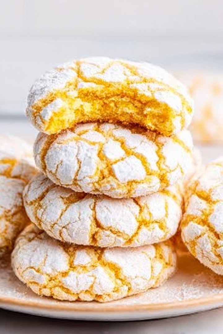 Cake Mix Crinkle Cookies Recipe image 2