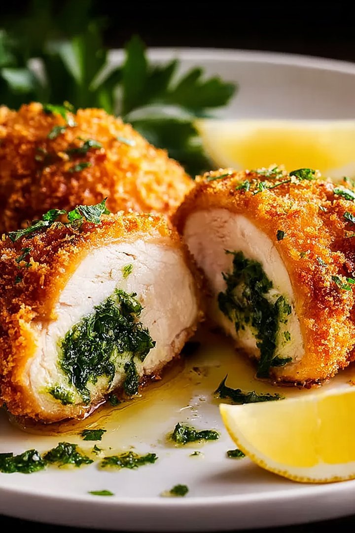 Chicken kyiv with Garlic Butter image 2