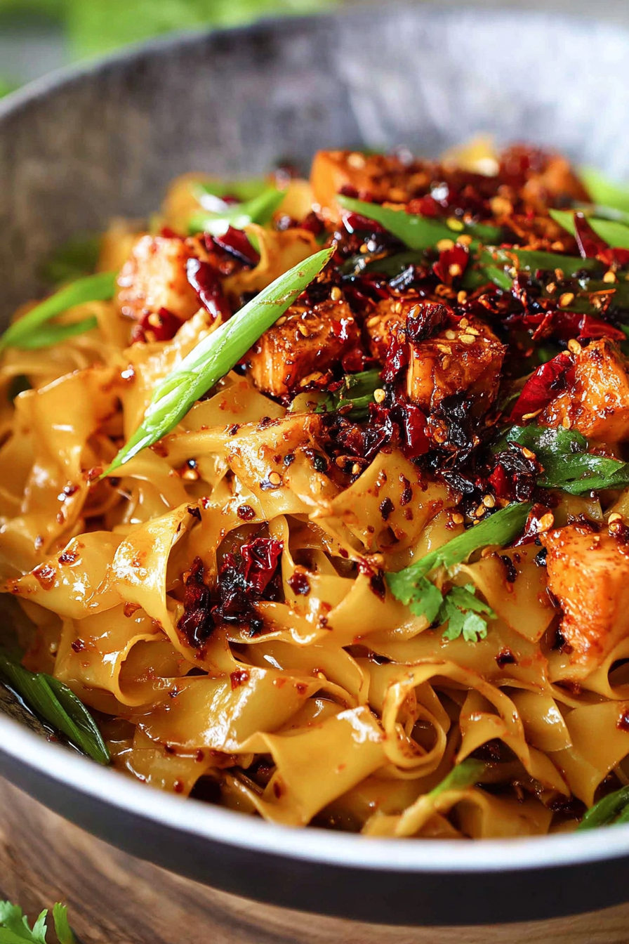 Easy Garlic Chili Oil Noodles image 2