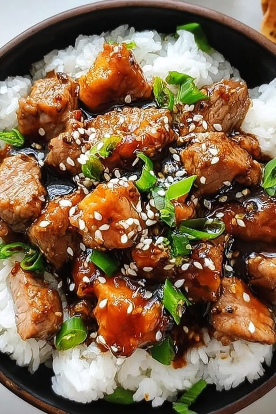 Honey Garlic Beef Rice Bowl image 2