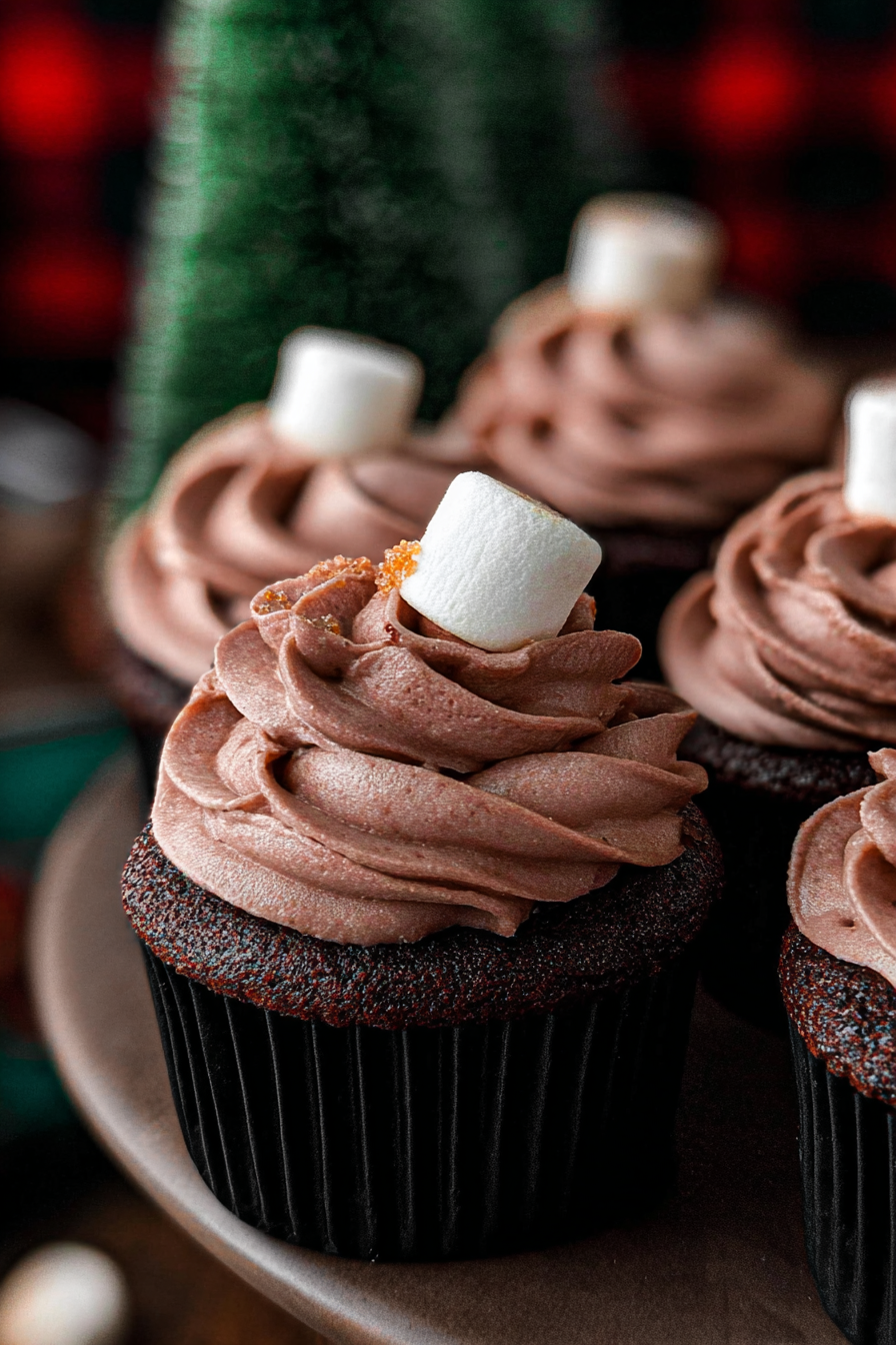 Hot Cocoa Cupcakes image 2