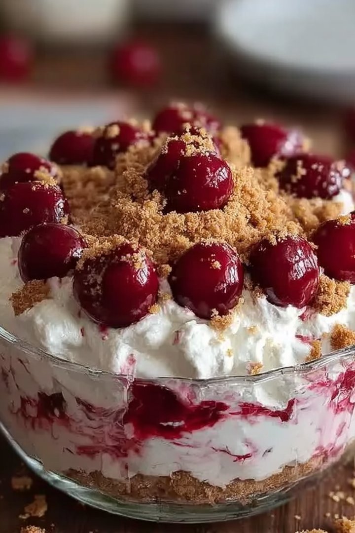 Cherry Cheesecake Fluff Recipe: Easy No-Bake Dessert image 2