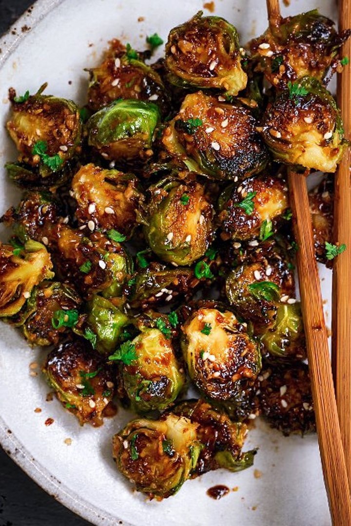 Crispy Asian BBQ Brussels Sprouts image 2