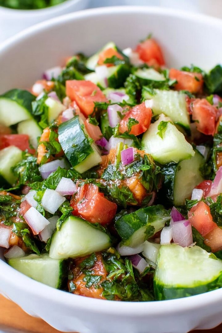 Mediterranean Cucumber Salad image 2