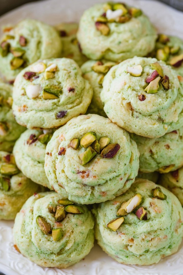 Pistachio Pudding Cookies image 2